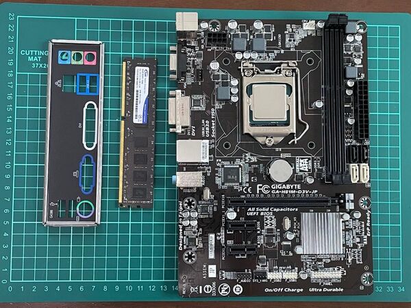 i3-4160 マザーボード ga-h81m ddr3 8gb
