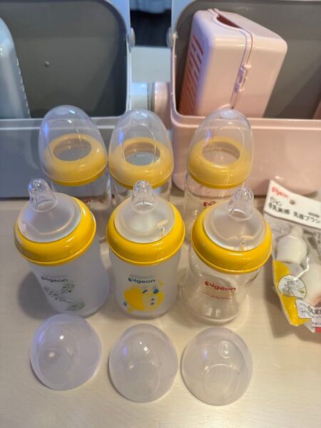 Pigeon ピジョン 哺乳瓶 COMBI コンビ 除菌じょーず 母乳実感 乳首