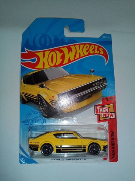 Hot Wheels ホットウィール NISSAN SKYLINE 2000 GT-R ケンメリ イエロー