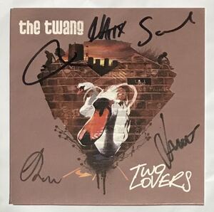 【 The Twang Two Lovers 】7” 廃盤 ザ・トゥワング Kasabian Stone Roses Streets B-Unique Summer Sonic Indie サマーソニック サイン入