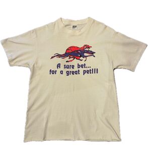 80s anvil dog race アンビル ドッグ レース グレイハウンド 半袖 tシャツ