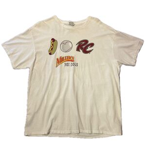 00s delta miller's hot dogs デルタ ホットドッグ Tシャツ