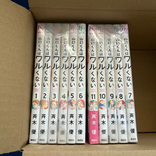 最終価格 山口くんはワルくない 既刊全巻セット 1巻から11巻 斉木優
