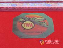 □■28004-HS■□[RETROVINTAGE-STICKER＊AIRLINE] TWA_画像1