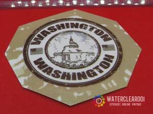 □■29406-HS■□[RETROVINTAGE-STICKER＊STAMP-TRAVELS] WASHINGTON