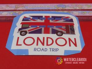 □■29603-HS■□[RETROVINTAGE-STICKER＊TRAVELS-C] LONDON