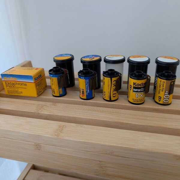 Kodak Ektachrome P1600 等 フィルム6本セット 期限切れ