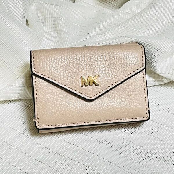 MICHAEL KORS マイケルコース ミニ三つ折り財布 ソフトピンク