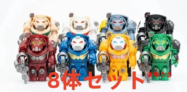 ★新作★【レゴ互換】ミニフィグ★ウォーハンマー40K★人形フィギュア8体セット