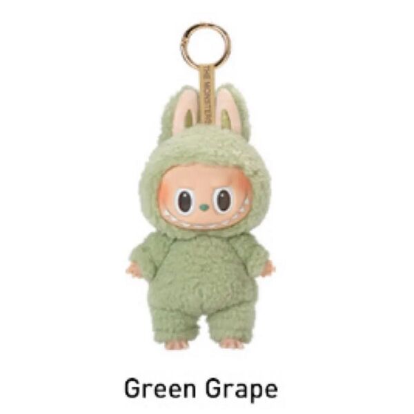 The MONSTERS Exciting Macaron ぬいぐるみ ピース LABUBU ラブブ Green Grape