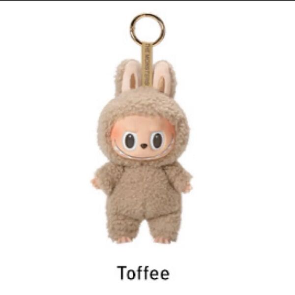 The MONSTERS Exciting Macaron ぬいぐるみ ピース LABUBU ラブブ Toffee ブラウン