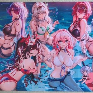 【新品】崩壊スターレイル 水着 プレイマット 30cm×60cm