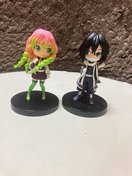 鬼滅の刃 キューポスケット フィギュア 伊黒小芭内 甘露寺蜜璃