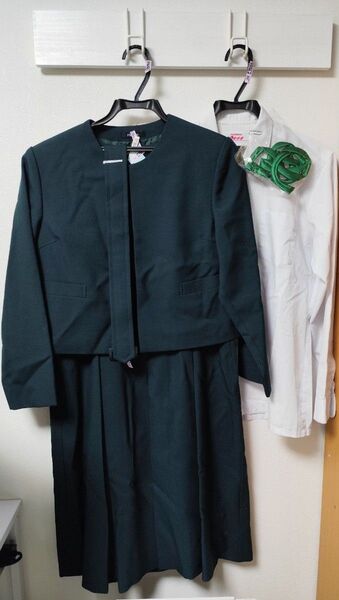 学生服 ボレロ ジャンパースカート 上下セット ブラウス リボン コスプレ用