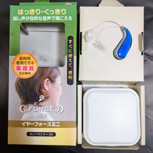 イヤーフォースミニ 集音器 補聴器