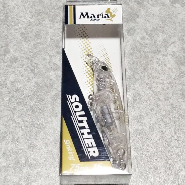 マリア サウザー S75 15g maria souther S75 シンキングペンシル シンペン 青物 根魚 ルアー ジャーク