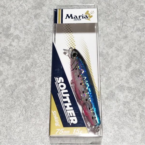 マリア サウザー S75 15g maria souther S75 シンキングペンシル シンペン 青物 根魚 ルアー ジャーク