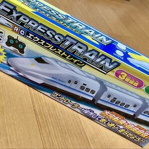 RCエクスプレストレイン 電車 おもちゃ 3両編成 50cm ライト付き