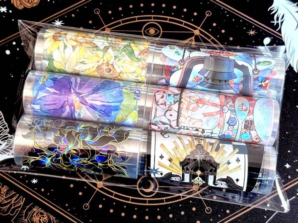 海外マステ 装飾6本