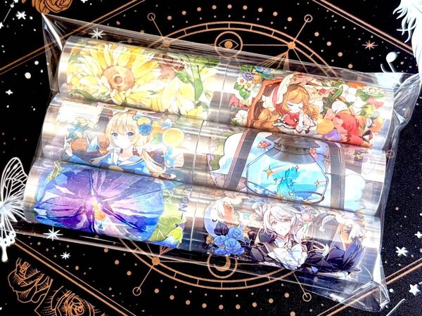 海外マステ 夏&童話6本