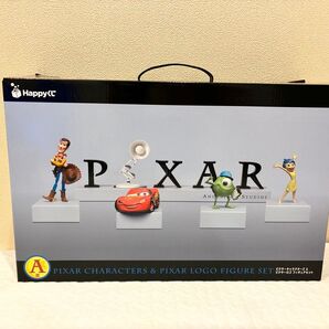 Pixar ピクサー ハッピーくじ A賞 キャラクターズ&ピクサーロゴ フィギュアセット 一番くじ