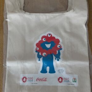 大阪関西万博みゃくみゃくミャクミャクコットンバッグ エコバッグ ショッピングバッグ 非売品