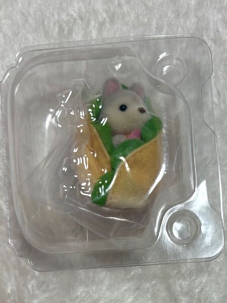 シルバニアファミリーキラキラくじ~デリシャスパレード~ G賞 赤ちゃんコレクション ハスキーの小さい赤ちゃん シルバニアくじ
