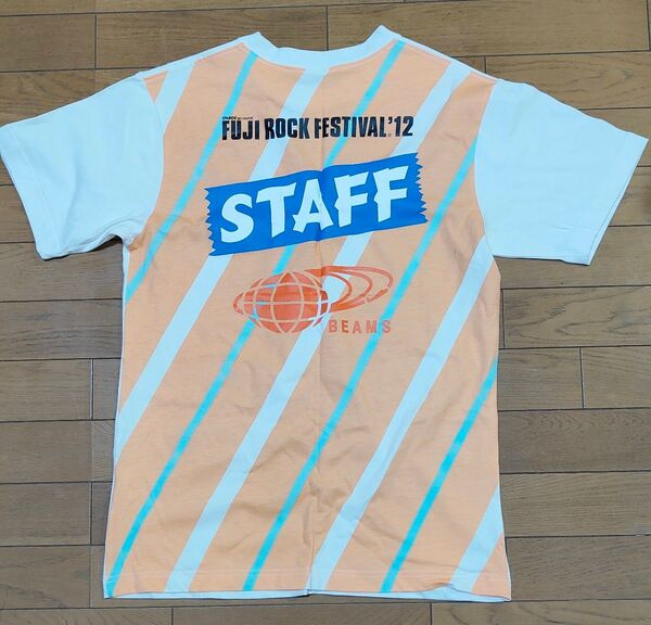 FUJI ROCK 12 BEAMS スタッフ Tシャツ ディズニー ドナルド フジロック