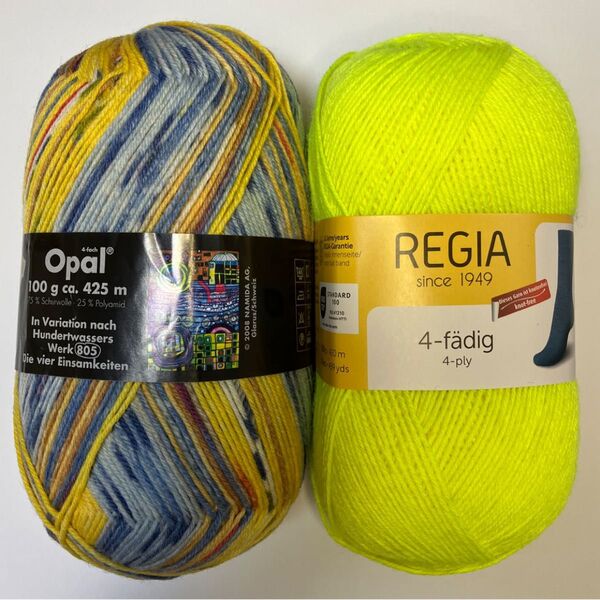 2玉 Opal毛糸 レギア ソックヤーン オパール毛糸 海外毛糸 REGIA