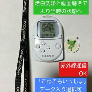 動作確認済 ポケットステーション ポケステ ホワイト PocketStation