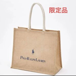 ☆限定品☆ ラルフ ラルフローレン Ralph Lauren バッグ 麻バッグ トートバッグ エコバッグ ジュートバック