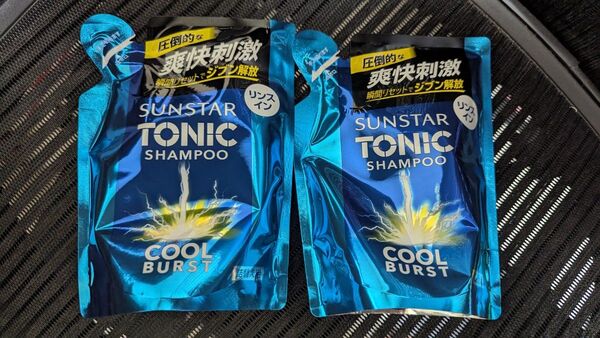 サンスター トニック リンスインシャンプー COOL BURST 詰替 340mL2個セット