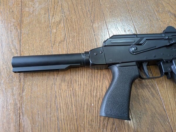 スタンダードAK用 M4ストックパイプアダプター AK47HC ヴェータスペツナズ βスペツナズ AK47 ベーダスペツナズ