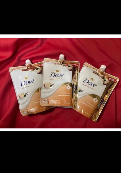 シアバター&バニラ Dove(ダヴ)ダブ ボディソープ ボディウォッシュ 640g×3