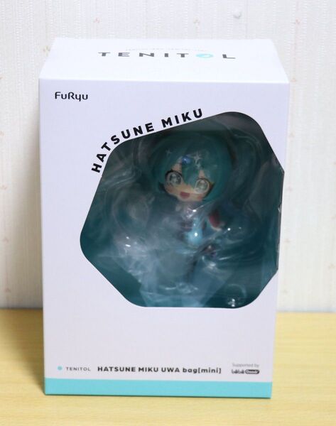 初音ミク HATSUNE MIKU UWA bag mini フィギュア 新品 Furyu TENITOL