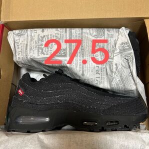 LEVI'S × AIR MAX 95 OG "BLACK" HM4743-001 (ブラック/アンスラサイト/ジムレッド)