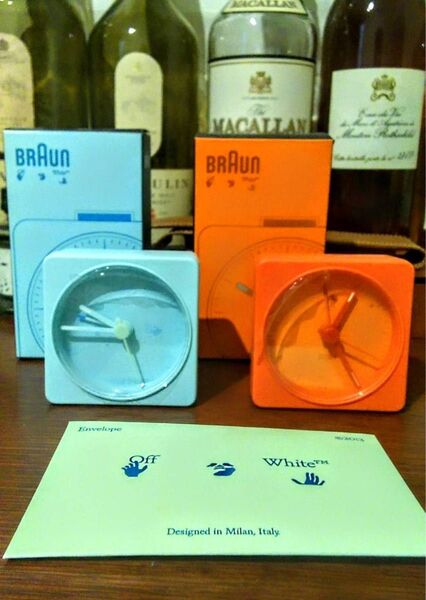 BRAUN X off-white ブラウン オフホワイト バージル クロック ヴァージルアブロー ディーターラムス RAMS