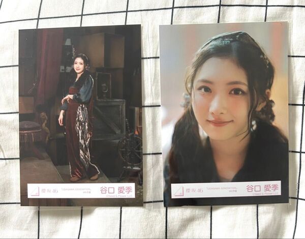 櫻坂46 生写真 谷口愛季 UDAGAWAGENERATION
