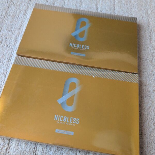 NICOLESS オレンジメンソール ニコチン0mg 2カートン