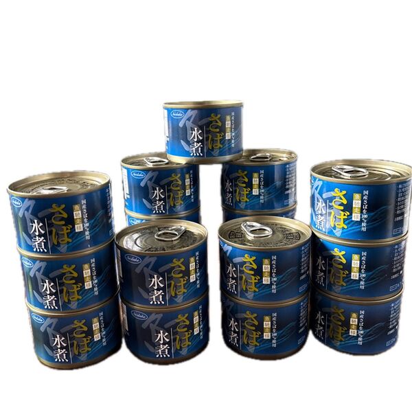 【超お得!大容量】缶詰 さば缶 鯖水煮 17缶セット