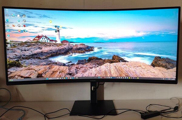 Xiaomi 曲面ゲーミングモニター G34WQi 液晶ディスプレイ