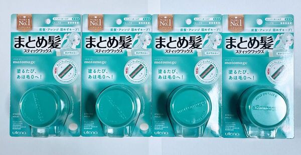 ウテナ マトメージュ まとめ髪スティック スーパーホールド 無香料 13g×4個