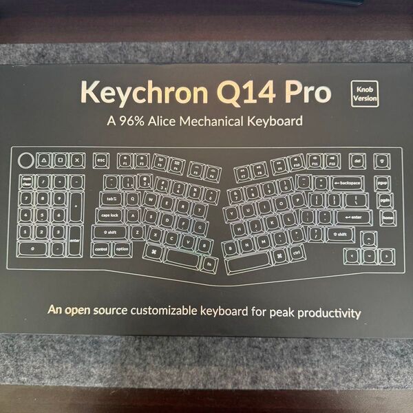 Keychron Q14 Pro ホワイト バナナ軸
