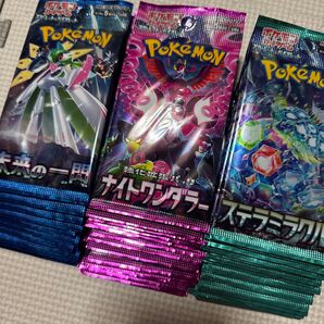 ポケモンカードゲーム 強化拡張パック 未開封45P 未来の一閃 ナイトワンダラー ステラミラクル