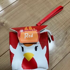 ローソン からあげクン ポーチ RED レッド LAWSON