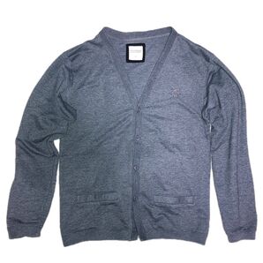 Good Clothes カーディガン グレー Lサイズ相当 メンズ 古着