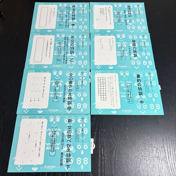 国語読解の特訓シリーズ サイパー M.access 編 まとめ売り 7冊セット バラ売り可能
