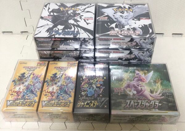 未開封★ ポケモン カード ゲーム ブラックボルト ホワイトフレア VSTARユニバース シャイニースターV スペースジャグラー