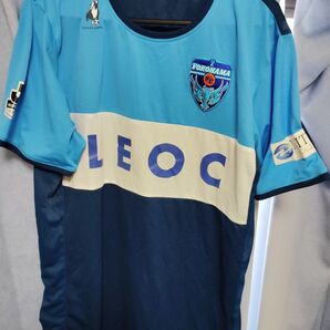 横浜FC ユニフォーム サイズO(LL) 水色×紺
