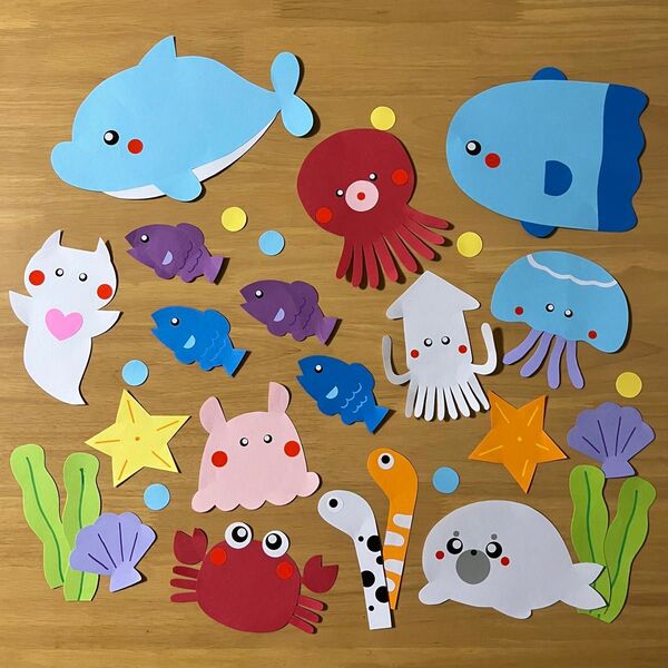 海 魚 夏 壁面飾り 保育園 幼稚園 施設